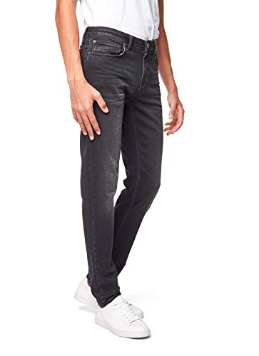 Lee Cooper Herren Norris Slim Fit Jeans, Dark Grey, W33/L32 von Lee Cooper
