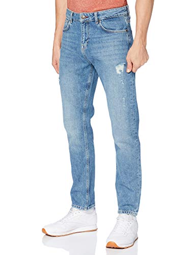 Lee Cooper Herren Tom Tapered Fit Jeans, Light Blue, W31/L30 von Lee Cooper