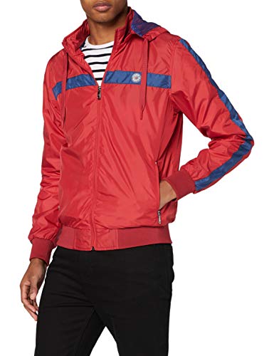 Lee Cooper Herren Windbreaker, Rot, S von Lee Cooper