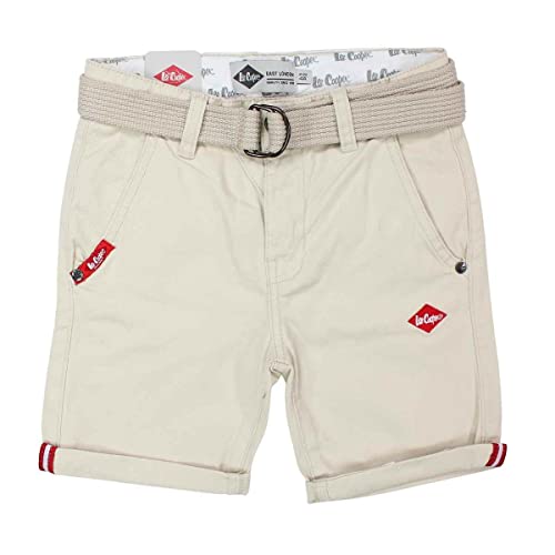 Lee Cooper Jungen GLC3421 BE S2 Bermudashorts, cremefarben, 104 von Lee Cooper