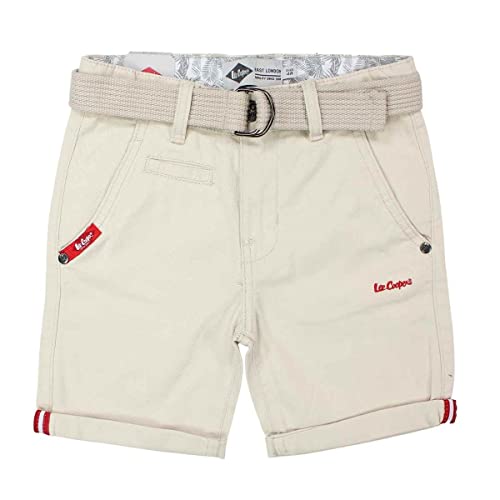 Lee Cooper Jungen GLC3422 BE S5 Bermudashorts, cremefarben, 152 von Lee Cooper