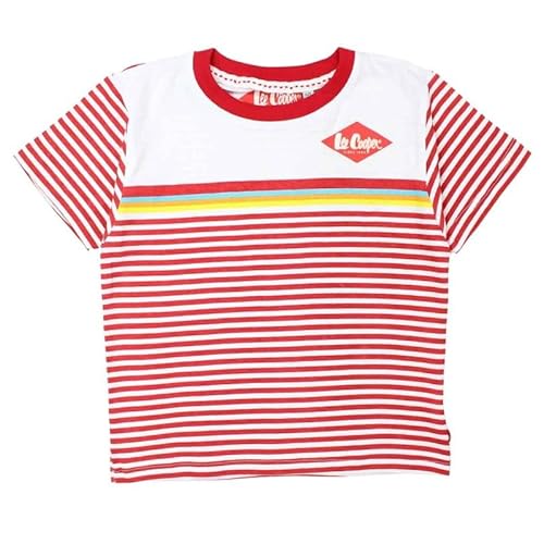 Lee Cooper Jungen Glc0114 TMC S3 T-Shirt, rot, 4 Jahre von Lee Cooper
