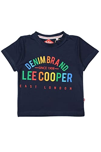 Lee Cooper Jungen LC11544 TMC S2 T-Shirt, Marine, 14 Jahre von Lee Cooper