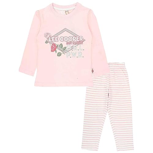 Lee Cooper Mädchen Lc11382 Pyj S1 Pyjamaset, Rosa, 14 Jahre von Lee Cooper