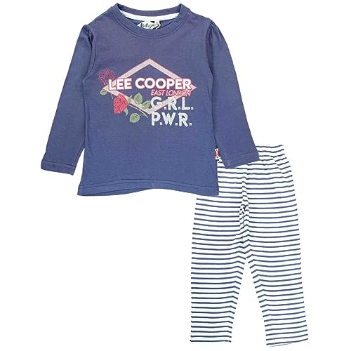 Lee Cooper Mädchen Lc11382 Pyj S2 Pyjamaset, Marine, 12 Jahre von Lee Cooper