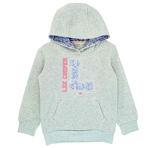 Lee Cooper Mädchen Lc11989 Sw S1 Kapuzenpullover, Grau, 4 Jahre von Lee Cooper
