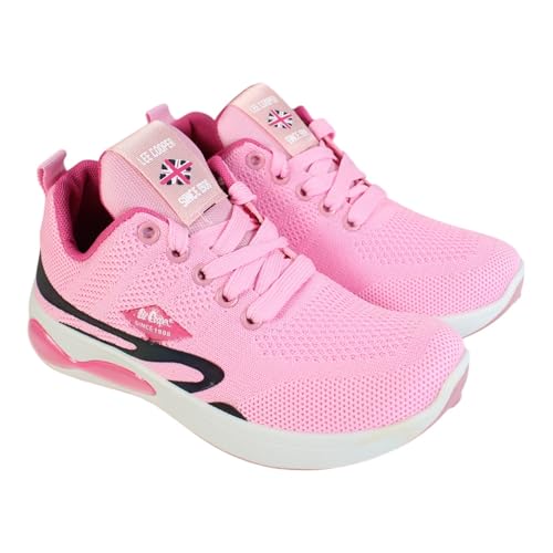Lee Cooper Mädchen Sneaker, ROSA, 39 EU von Lee Cooper