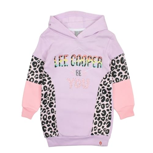 Lee Cooper Mädchen Vestido niña Lässiges Kleid, Mauve, von Lee Cooper