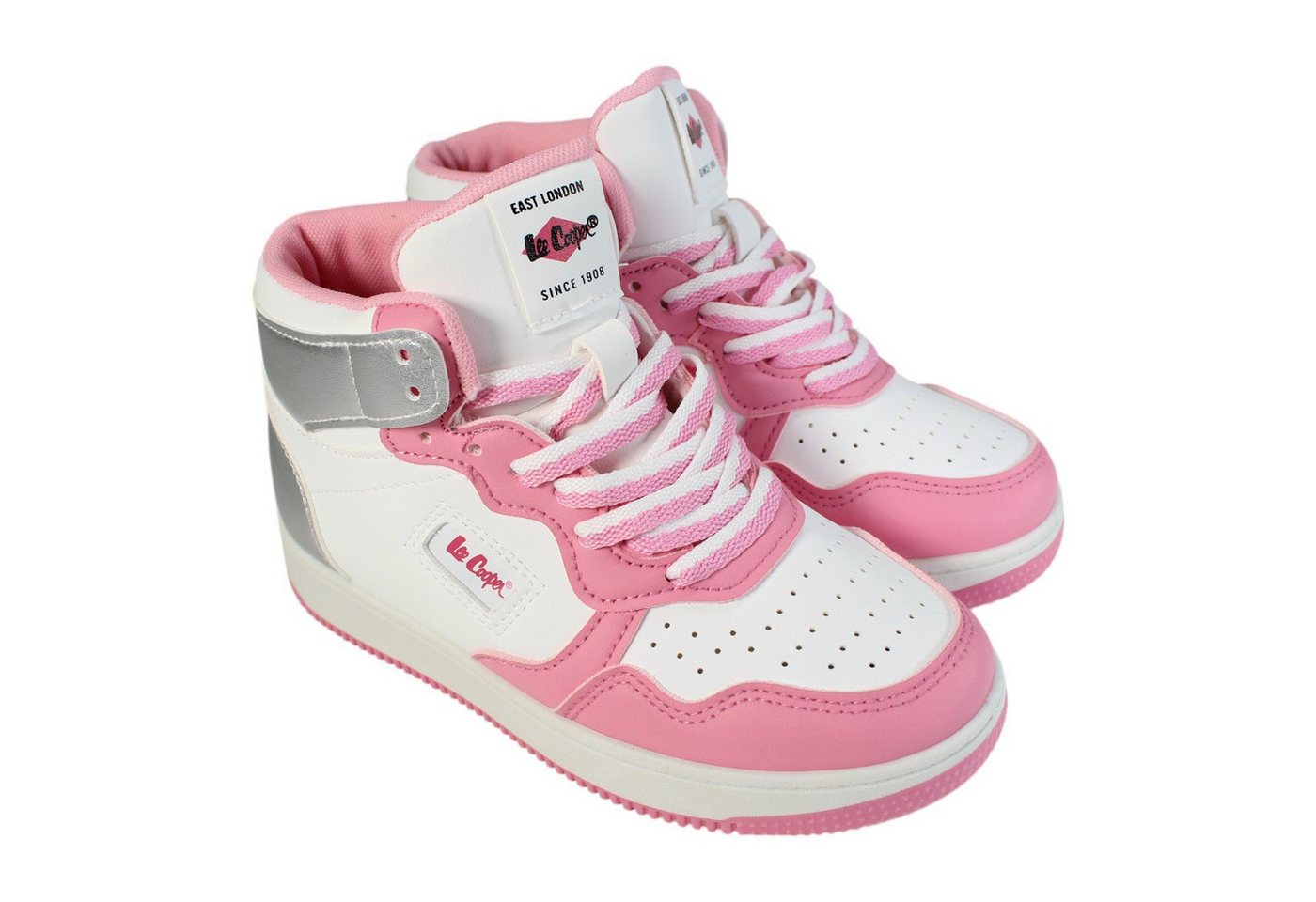 Lee Cooper Trendige Basketball Sneaker für Mädchen Jungen Kinder Gr. 35 bis 39 Basketballschuh BASKETBALL SCHUHE JUNGEN UND MÄDCHEN Lee Cooper Trendige Basketball Sneaker für Mädchen Jungen Kinder Gr. 35 bis 39 Basketballschuh BASKETBALL SCHUHE JUNGEN UND MÄDCHEN von Lee Cooper