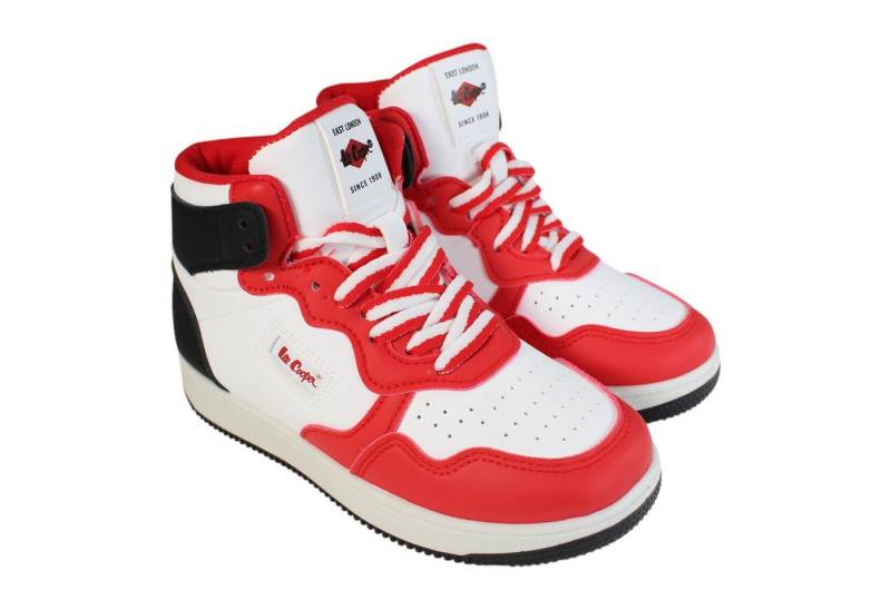 Lee Cooper Trendige Basketball Sneaker für Mädchen Jungen Kinder Gr. 35 bis 39 Basketballschuh BASKETBALL SCHUHE JUNGEN UND MÄDCHEN von Lee Cooper