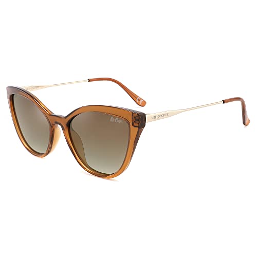 Lee Cooper Women Cat eye Polarised Sunglasses Gr.Brown Lens (LC1004C02) von Lee Cooper