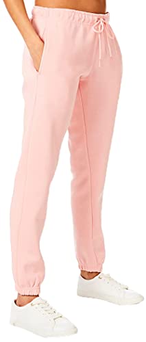 Light & Shade Damen Soft Touch Loungewear Jogginghose Jogger, Rose, XL von Light & Shade