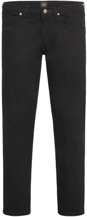 Lee Jeans Brooklyn Classic Straight Fit Clean Black Jeans schwarz in W30L32 von Lee Jeans