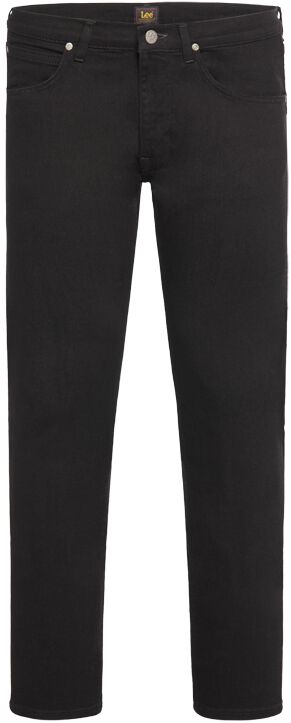 Lee Jeans Brooklyn Classic Straight Fit Clean Black Jeans schwarz in W31L32 von Lee Jeans
