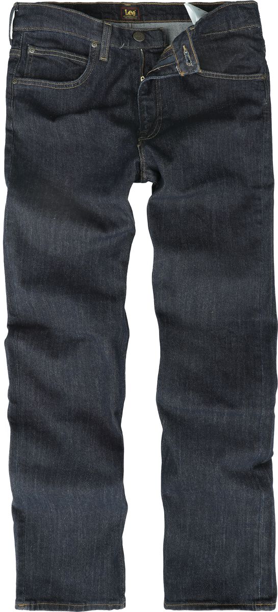 Lee Jeans Jeans - Brooklyn Straight Rinse - W30L32 bis W40L34 - für Männer - Größe W31L32 - blau von Lee Jeans