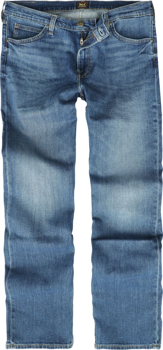 Lee Jeans Jeans - West Relaxed Fit Worn In - W30L32 bis W38L34 - für Männer - Größe W33L34 - blau von Lee Jeans