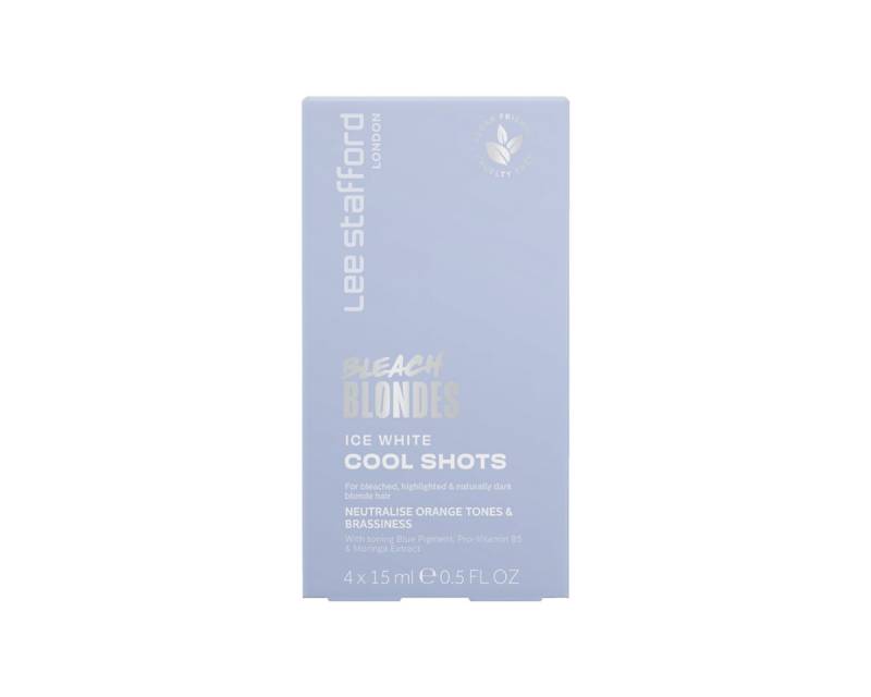 Lee Stafford Haarmaske Lee Stafford Bleach Blondes Ice White Cool Shots 4x15ml Lee Stafford Haarmaske Lee Stafford Bleach Blondes Ice White Cool Shots 4x15ml von Lee Stafford