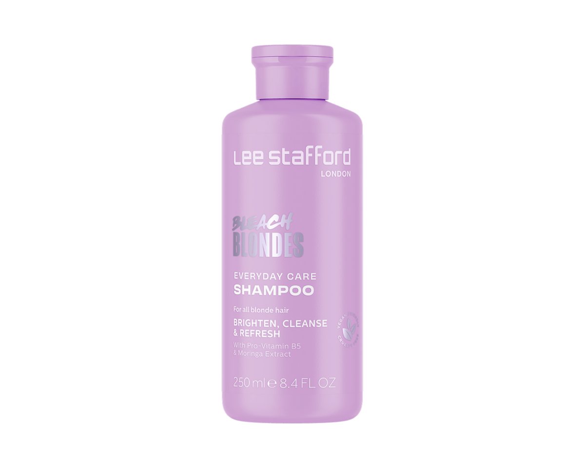 Lee Stafford Haarshampoo Lee Stafford Bleach Blondes Everyday Care Shampoo 250ml von Lee Stafford