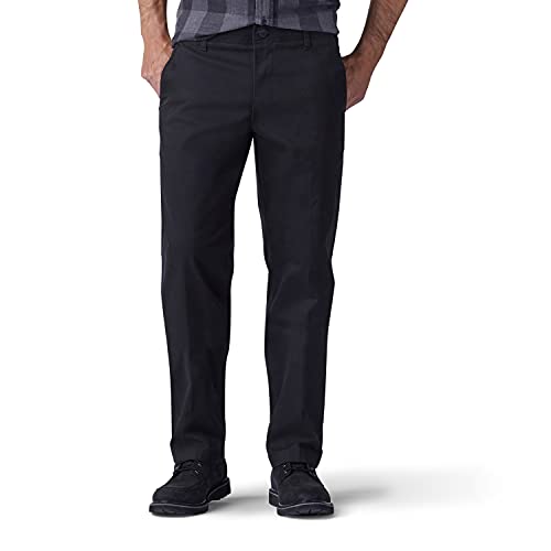 Lee Herren Performance Series Extreme Comfort Straight Fit Pantperformance Hose mit gerader Passform, Schwarz, 40 W/30 L von Lee