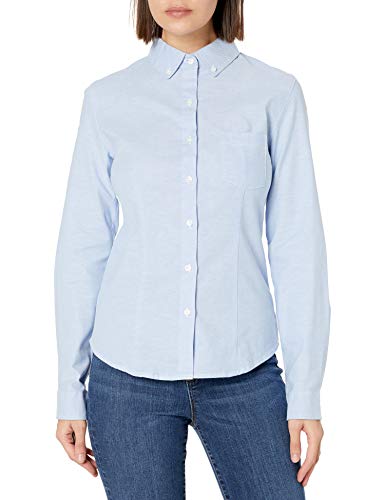 Lee Uniforms Junior Langarm Oxford Bluse, hellblau, Groß von Lee Uniforms