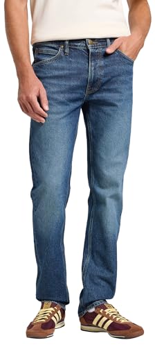 LEE Herren Daren Zip Fly Jeans, Reign, 34/30 von Lee