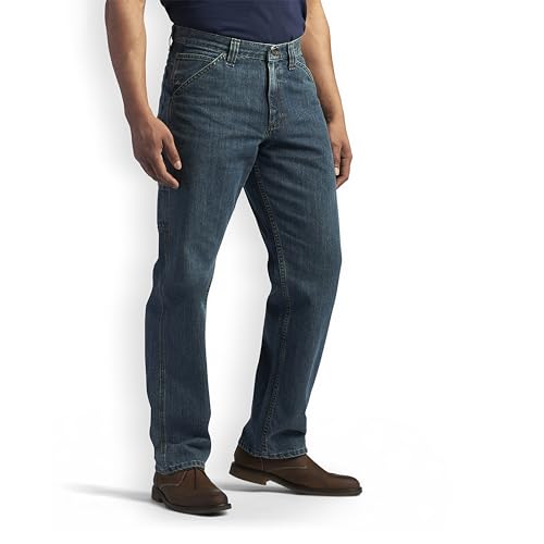 Lee Herren Freizeithose Carpenter Jeans - Blau - 36W / 32L von Lee