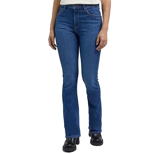 Lee Women's Breese Boot Jeans, Blue, EU 27 von Lee