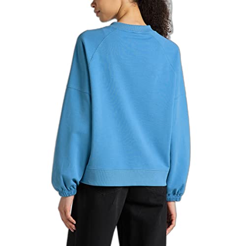 Lee Damen Balloon Sleeve Sweatshirt, Space Blue, M EU von Lee