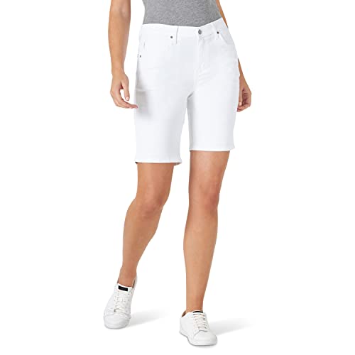 Lee Damen Bermuda Relaxed Fit - Weiß - 44 von Lee