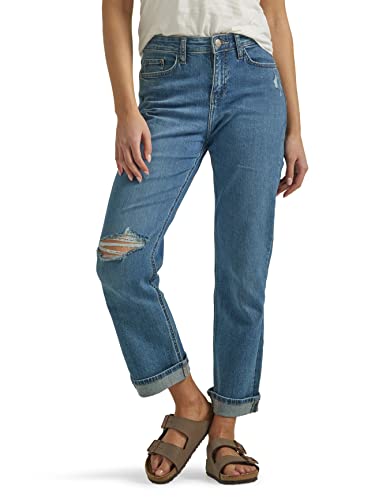 Lee Damen Boyfriend mittlerer Taille Jeans, Standout Dx, 48 von Lee
