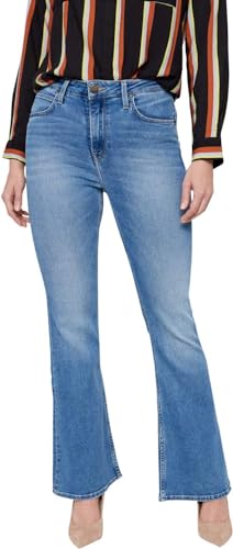 Lee Damen Breese Flared Jeans, Blau (Jaded Eu), W24/31L von Lee