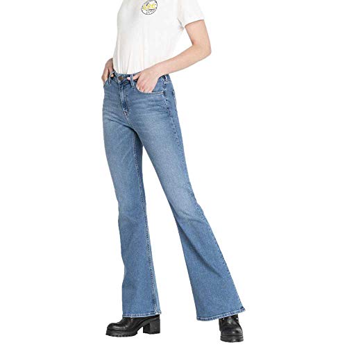 Lee Damen Breese Flared Jeans, Blau (Jaded Eu), W30/33L von Lee