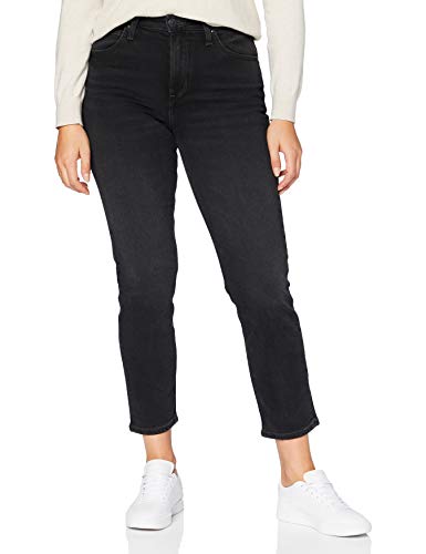 Lee Damen Carol Captain Black Jeans, 25W / 31L von Lee