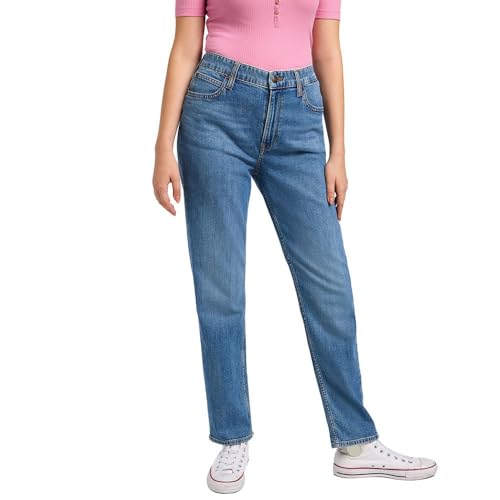 Lee Damen Carol Jeans, Hit of Blue, 28W / 33L EU Lee Damen Carol Jeans, Hit of Blue, 28W / 33L EU von Lee