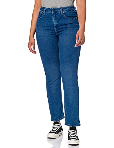 Lee Damen Classic Straight PLU MID Evita Jeans, 38W / 33L von Lee