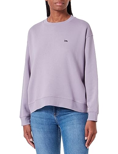 Lee Damen Crew SWS Sweatshirt, Jazzy Purple, M von Lee