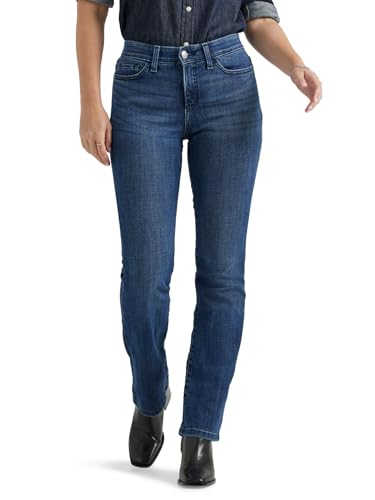 Lee Damen Flex Motion Regular Fit Bootcut Jeans, Offene Meere, 44 von Lee