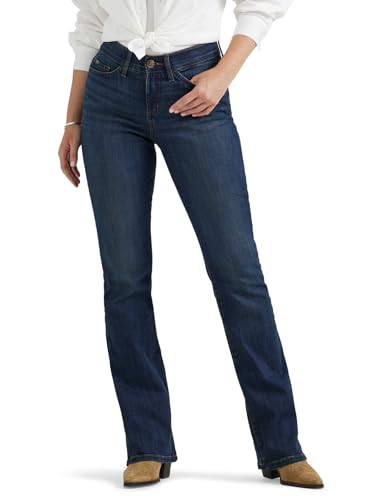 Lee Damen Ultra Lux Comfort with Flex Motion Bootcut Jeans, Renegade, 40 Kurz von Lee