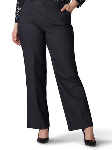 Lee Damen Plus Size Ultra Lux Comfort with Flex Motion Hose, Schwarz, 48 Zierlich von Lee