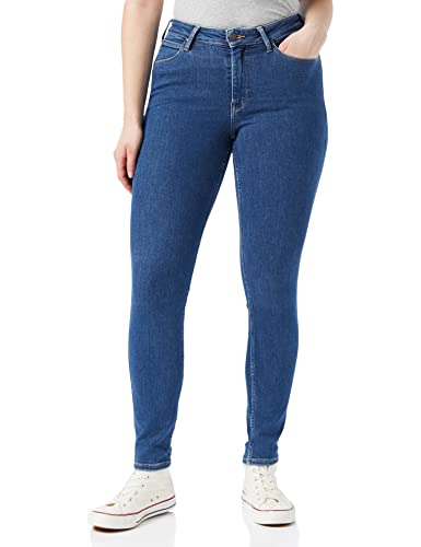 Lee Damen Foreverfit Jeans, Clean Riley, 26W / 33L EU von Lee