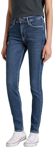 Lee Damen Foreverfit Jeans, Dark Subtle Worn, 44W / 31L EU von Lee