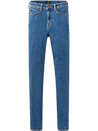 Lee Damen Ivy Skinny Jeans, Bleu (Clean Play Zh), 33W / 33L von Lee