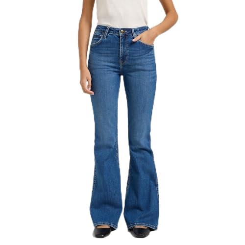 Lee Damen Jeans Breese, Skinny Flare Fit, Ausgestelltes Bein von Lee