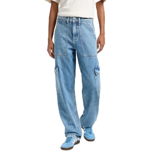 Lee Damen Jeans Cargo, Loose Fit, Lockeres Bein von Lee