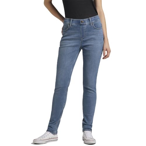 Lee Damen Shape Skinny Jeans, Modern Blue, 34W / 31L EU von Lee