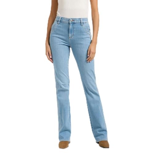 Lee Damen Jeans Double Seamed Boot, Skinny Bootcut Fit, Bootcut Bein von Lee
