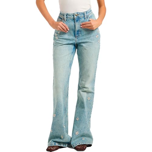 Lee Damen Jeans High Rise Flare, Slim Flare Fit, Ausgestelltes Bein von Lee