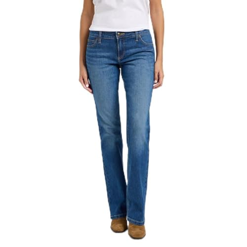Lee Damen Jeans Jessica, Low Rise Bootcut Fit, Bootcut Bein von Lee
