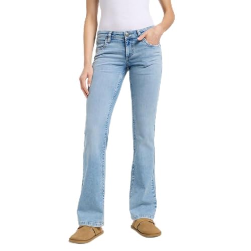 Lee Damen Jeans Jessica, Low Rise Bootcut Fit, Bootcut Bein von Lee