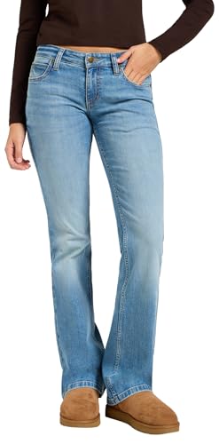 Lee Damen Jeans Jessica, Low Rise Bootcut Fit, Bootcut Bein von Lee
